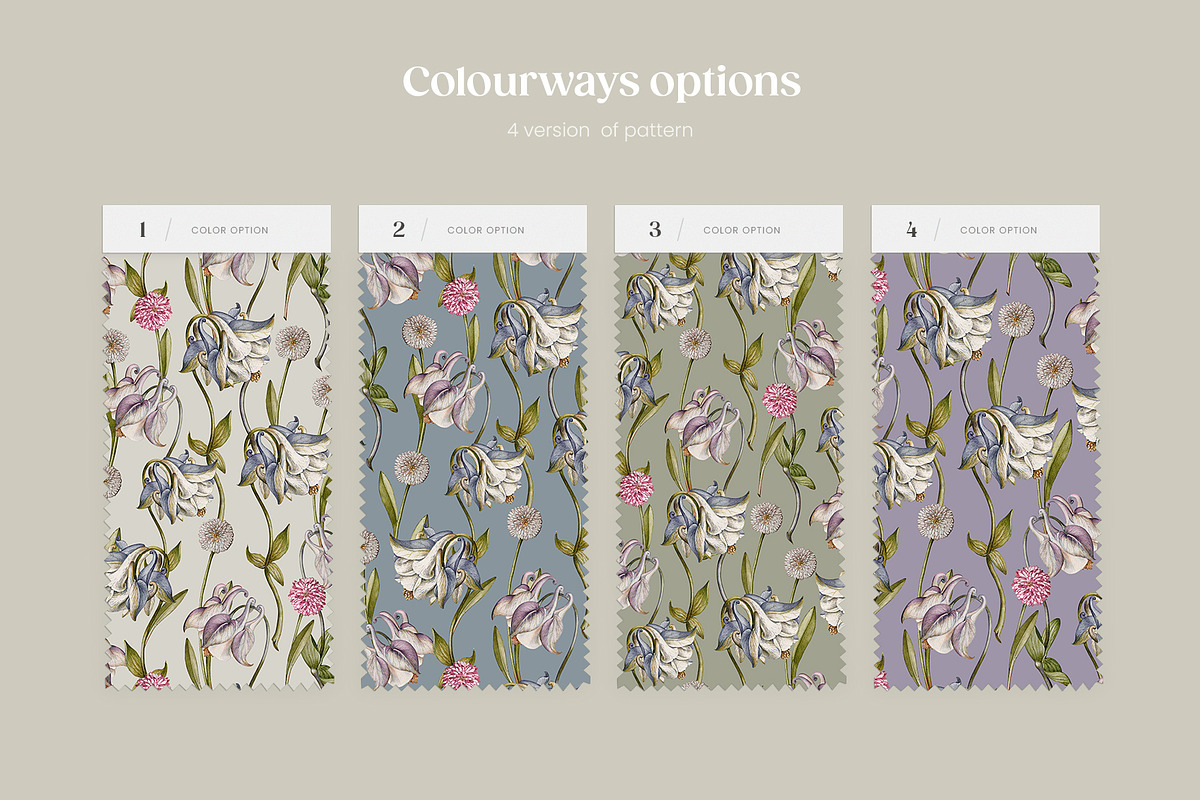 Eternal Bloom Elegant Floral Pattern, a Pattern Graphic by Yello_illustration (Photo 4 of 14)