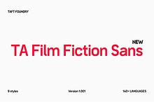TA Film Fiction Sans