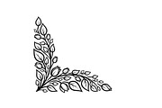 Floral Corner Ornament Vector Bundle, an Illustration by Designs_River (Thumbnail 50 of 51)