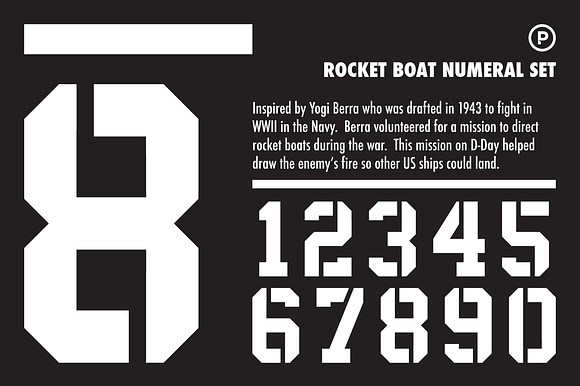Rocket Boat Numeral Set preview 6
