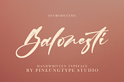 Balonesti Black Friday, a Script Font by pineungtype (Thumbnail 1 of 7)