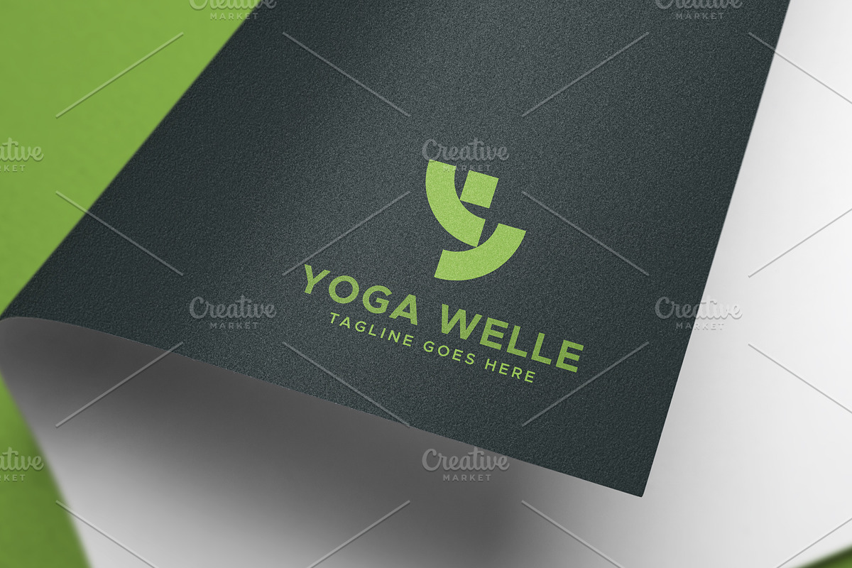 Y letter yoga logo design template, a Branding & Logo Template by Amadul11 (Photo 3 of 4)