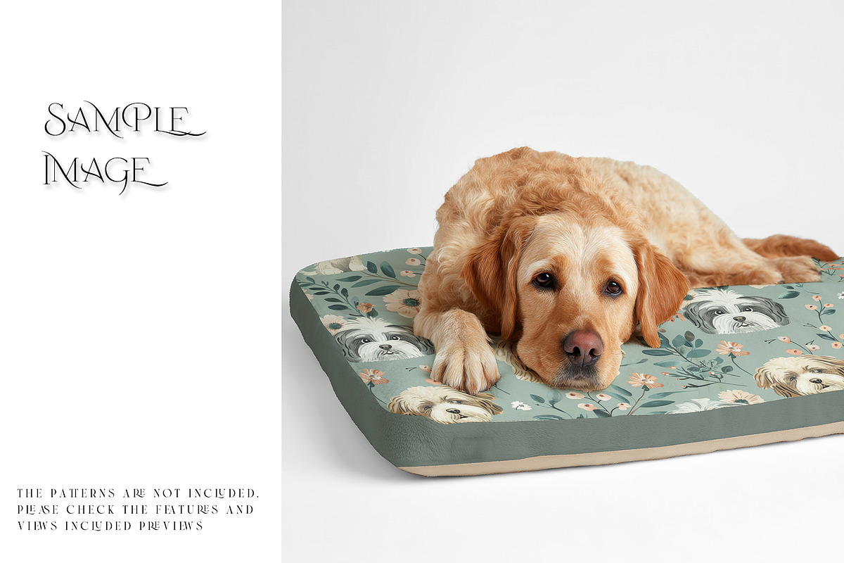 Pet Bed Mockups with Smart Object, a Product Mockup by mock-ups (Photo 7 of 13)