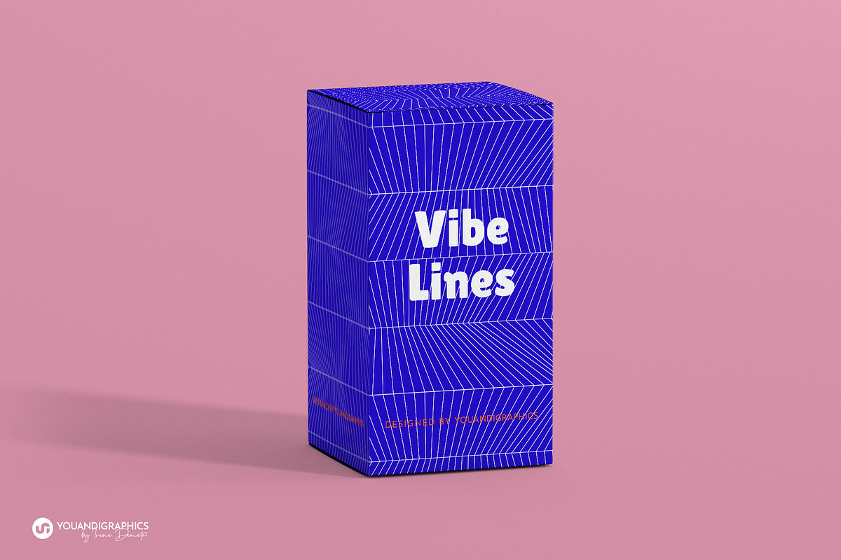 Vibe Lines Seamless Patterns, a Pattern Graphic by Youandigraphics (Photo 3 of 15)