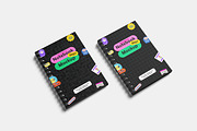 Notebook Mockup, a Books & Magazine Mockup by Hazzpro_Std (Thumbnail 5 of 5)