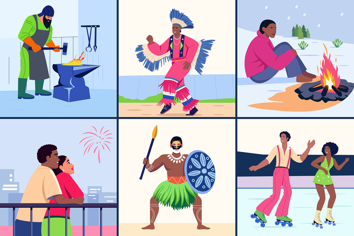 Animated Culture and Festival Art, a Sport Illustration by Brickclay (Photo 3 of 4)