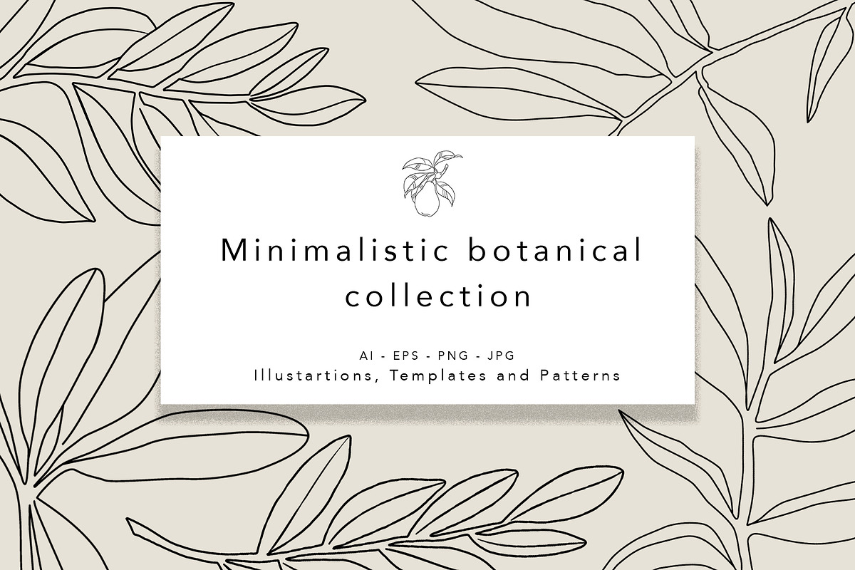 Minimalistic botanica, an Object Graphic by Mii Lab (Photo 1 of 14)