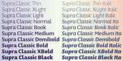 Supra Classic, a Sans Serif Font by Wiescher-Design (Thumbnail 5 of 9)