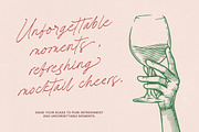 Straight Others Aesthetic Script, a Script Font by stylishtype.co (Thumbnail 11 of 15)
