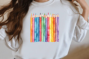 Pastel Cute Back to School Clipart, a Seasonal Illustration by Designworld (Thumbnail 9 of 11)