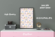 Sun Rainbow Seamless Pattern, a Graphic by RimzStudio (Thumbnail 4 of 5)