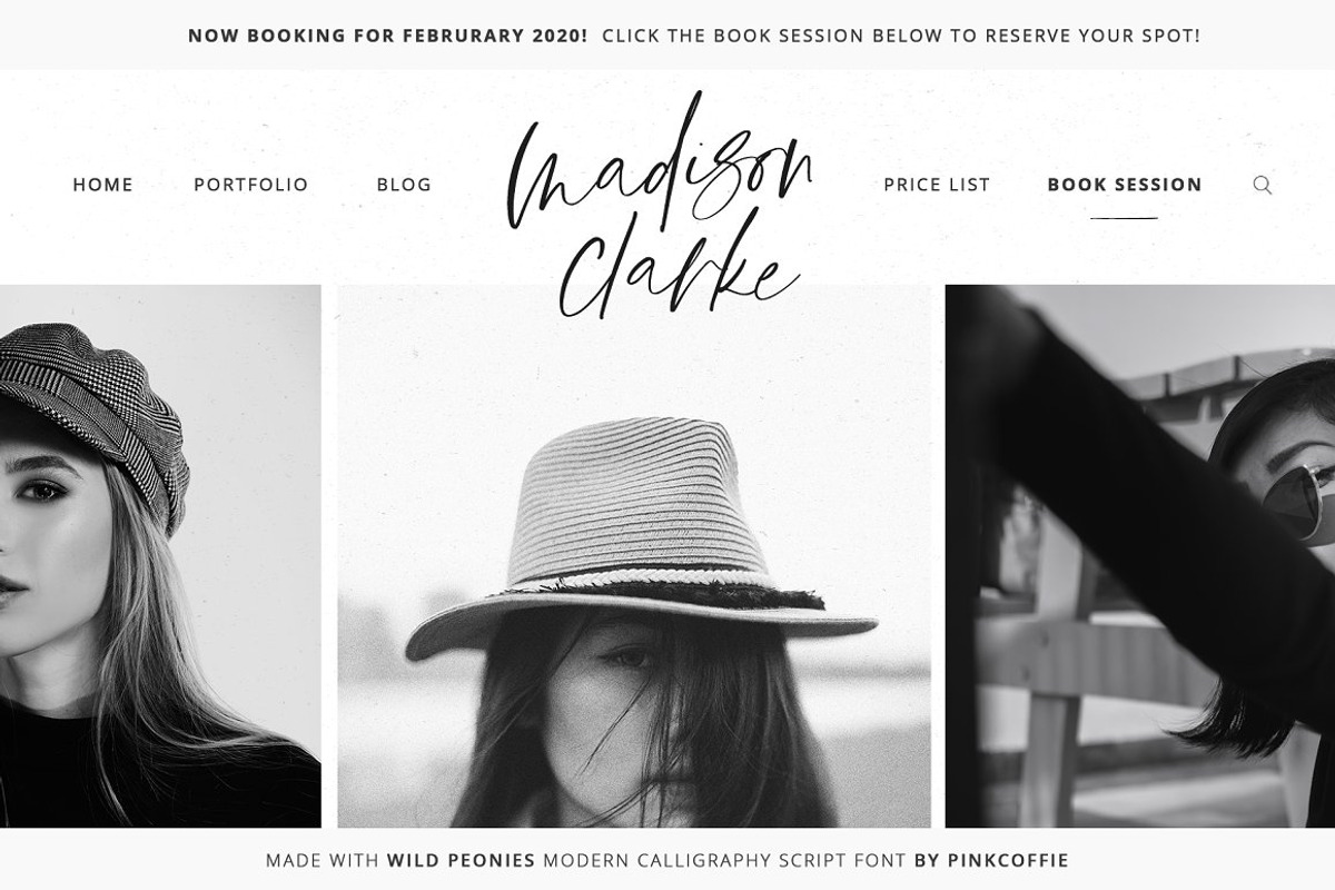 Modern Font & Logo Bundle - 85%Off, a Script Font by Pink Coffie (Photo 24 of 65)