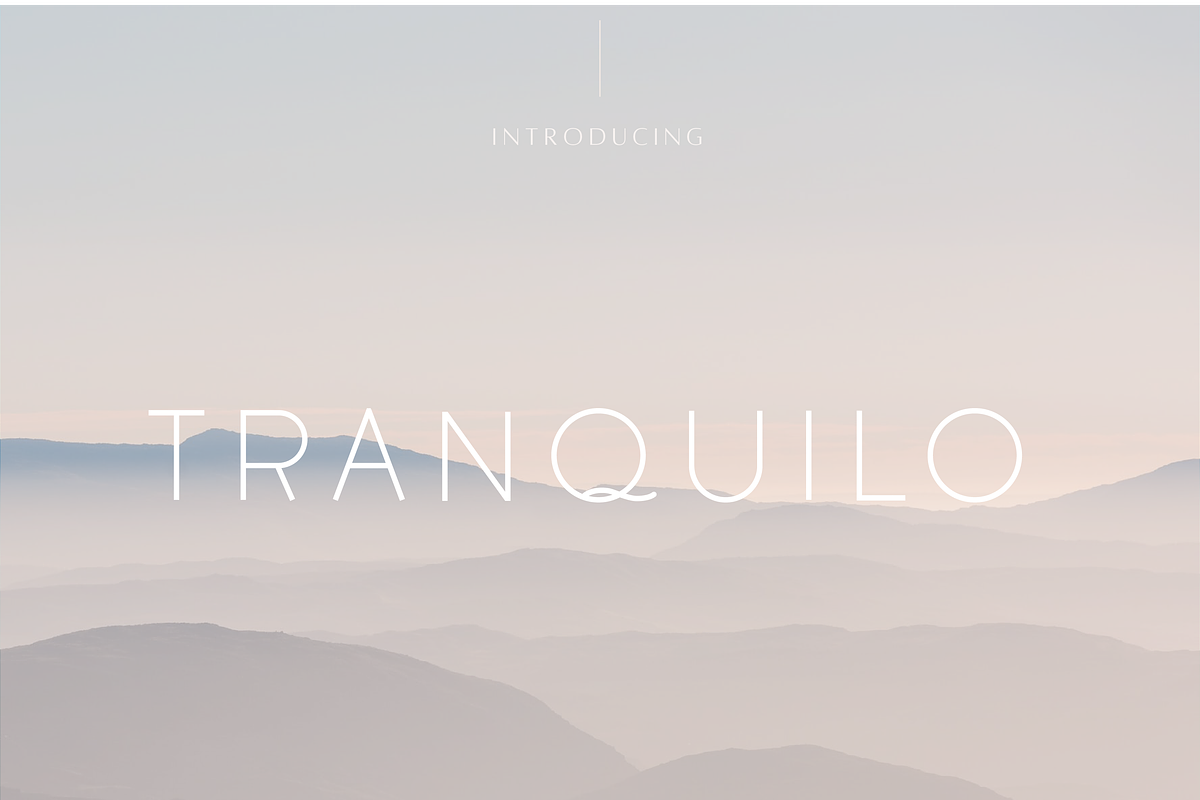Tranquilo | Sans Serif Font, a Sans Serif Font by Vanem Studio (Photo 8 of 10)