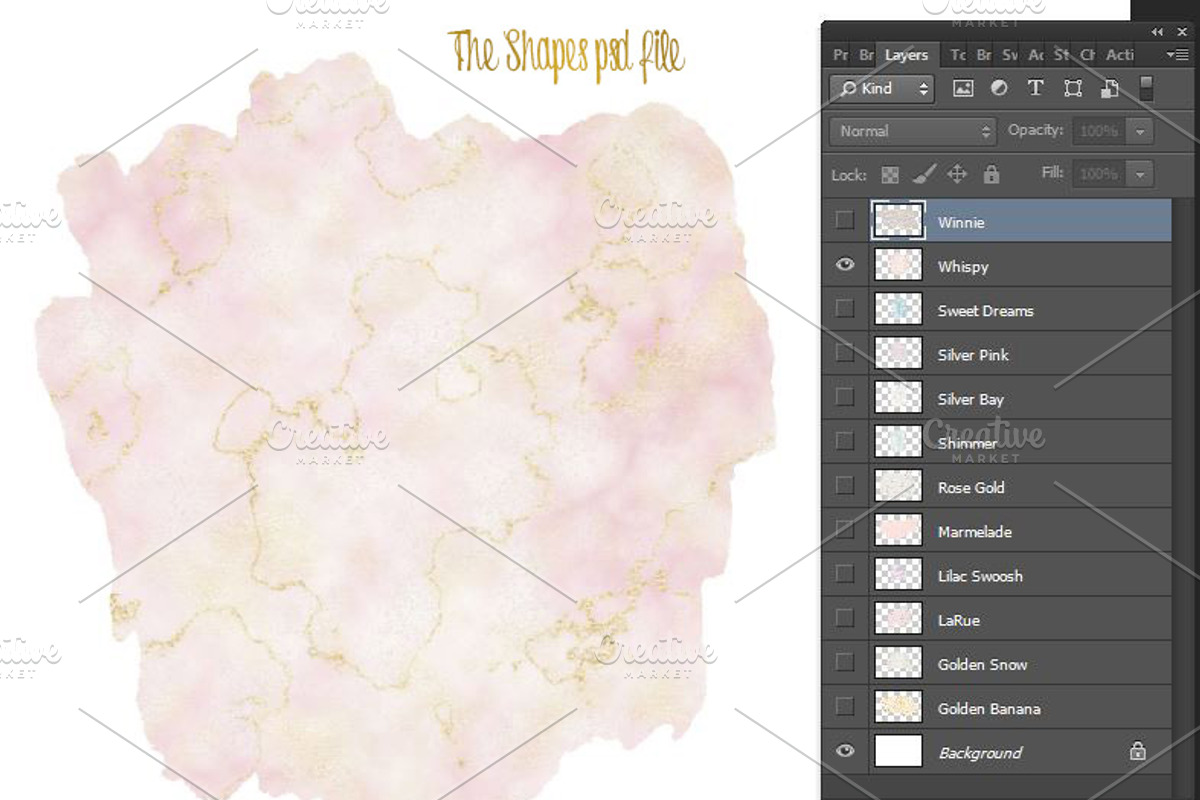 Marble Texture Kit, a Texture Graphic by Studio Julie Ann (Photo 4 of 8)