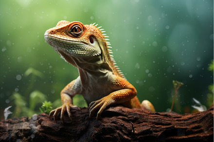 Striking Lizard view colorful, an Animal Photo by Ylivdesign