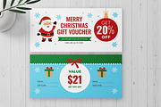 Christmas gift voucher, a Stationery Template by MightyDesign (Thumbnail 3 of 6)