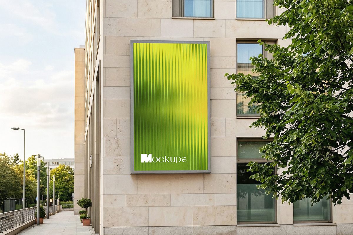 City Wall Billboard Mockups, an Advertising Mockup by areadesain (Photo 4 of 4)