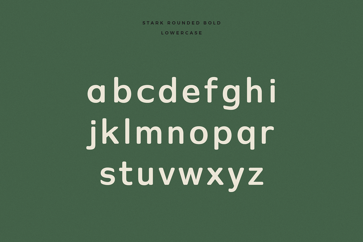 Stark Rounded - A Modern Sans Serif, a Sans Serif Font by Cassandra Cappello (Photo 5 of 9)