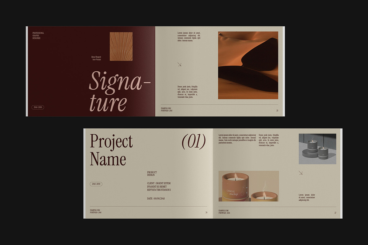 Creative Elegant Portfolio - RAZT, a Brochure Template by fakhroo (Photo 9 of 13)