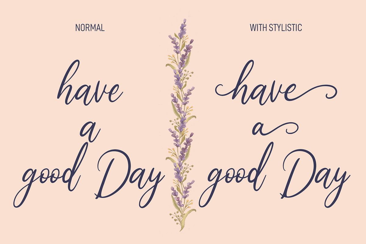 Eiffelish Script Font, a Script Font by Maulana Creative (Photo 9 of 10)