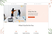 Loya - Elementor WordPress Theme, a WordPress Template by azuratheme (Thumbnail 3 of 5)
