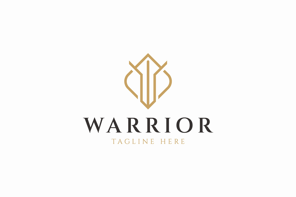 Warrior Letter W Logo Abstract Sword, a Branding & Logo Template by Signatoro (Photo 1 of 2)