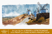 VVDS Realistic Watercolor Studio, a Brush Add-On by Vintage Voyage Supply (Thumbnail 7 of 12)