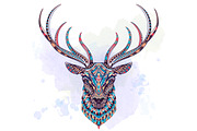 Ethnic Collection: Deer, an Animal Illustration by ArtoJoy (Thumbnail 5 of 6)