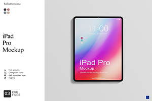 iPad Pro Mockup, a Device Mockup by Sweetdady