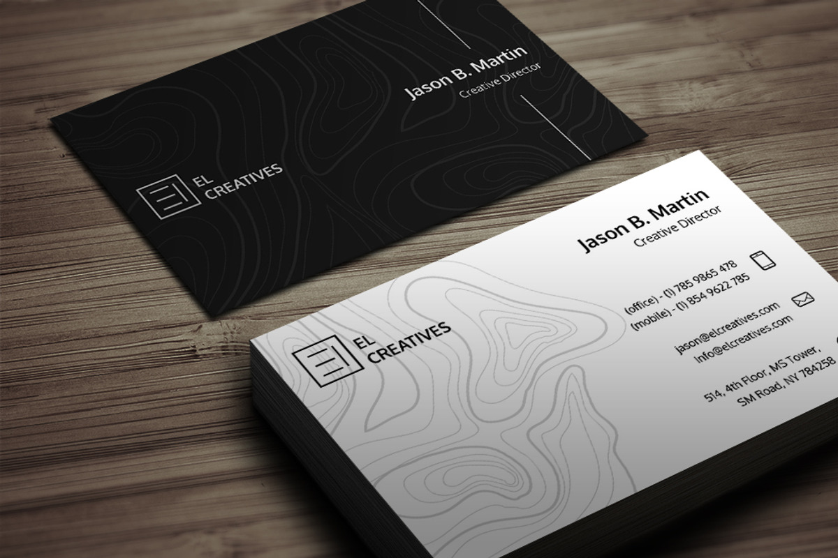 Clean Corporate Business Card, a Business Card Template by bouncy (Photo 3 of 4)