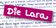 Die Lara, a Handwritten Font by ingoFonts (Thumbnail 9 of 10)