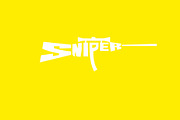 Sniper Vector Logo Design, a Templates & Theme by Design4u_786 (Thumbnail 7 of 8)