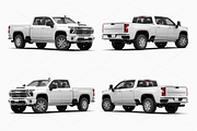 Pickup Truck Mockup 17, a Product Mockup by Mockupix (Thumbnail 12 of 12)