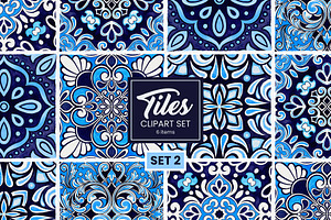 Traditional Mediterranean Tiles SET2