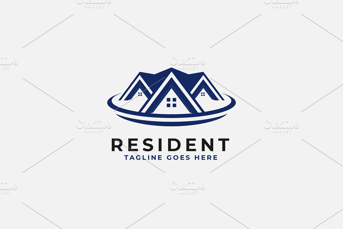 Real Estate - Logo Template, a Branding & Logo Template by Guna Studio (Photo 1 of 2)