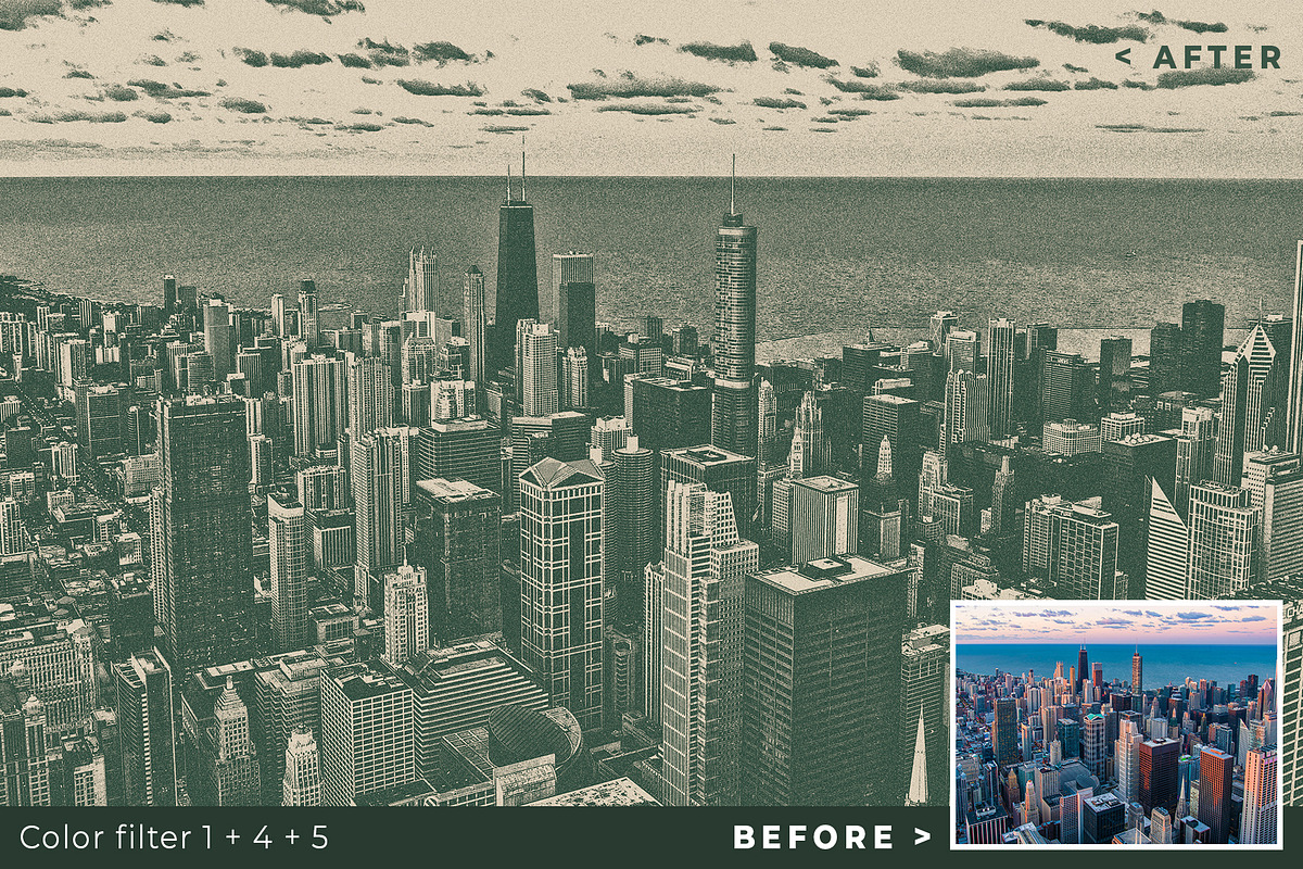 RISOGRAIN Vintage Photoshop Effect, a Templates & Theme by velvetmade.designs (Photo 4 of 8)