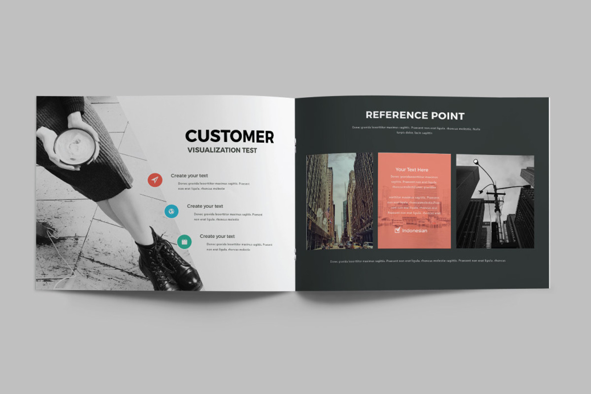CORPORATE - A5 Brochure, a Brochure Template by Shafura (Photo 5 of 15)