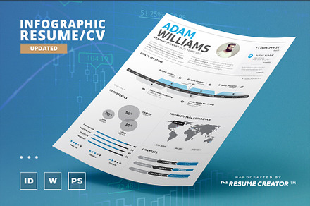 Infographic Resume/Cv Template Vol.2