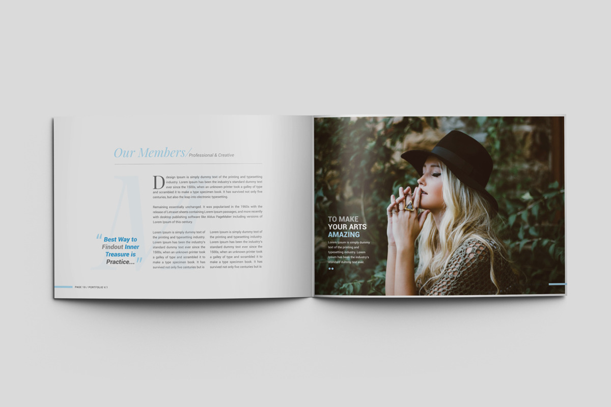 Multipurpose Corporate Portfolio, a Brochure Template by Typography Prime (Photo 5 of 12)