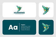 Mascot Humming Bird Logo Design, a Branding & Logo Template by Artnivora.Std (Thumbnail 2 of 4)