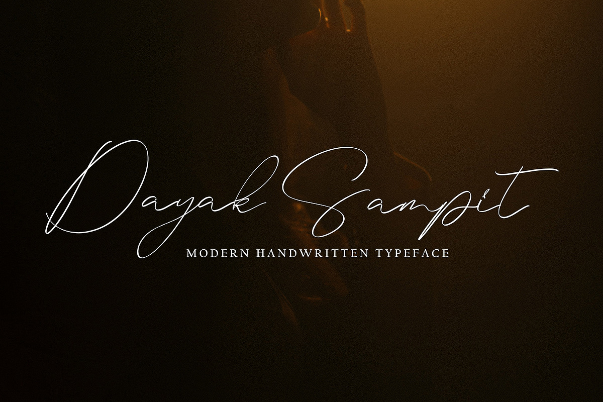 Beluyha, a Script Font by pineungtype (Photo 3 of 9)