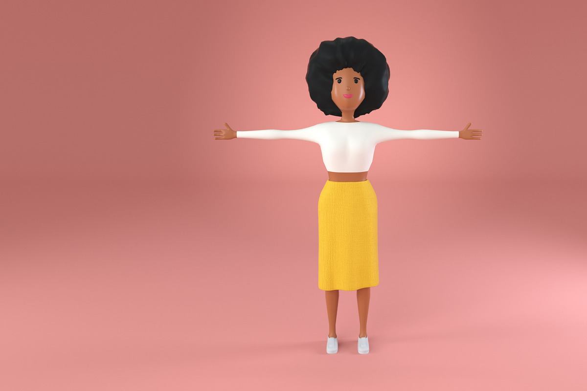 2 Female Characters Alicia, a Characters & Person 3D Model by 3DTreatment (Photo 35 of 59)