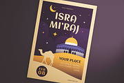 Isra Mi'raj Flyer, a Flyer Template by KMZVR.Lab (Thumbnail 2 of 5)