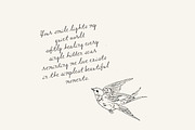 The Clumsy Cursive Font Set, a Handwritten Font by Nicky Laatz (Thumbnail 9 of 18)
