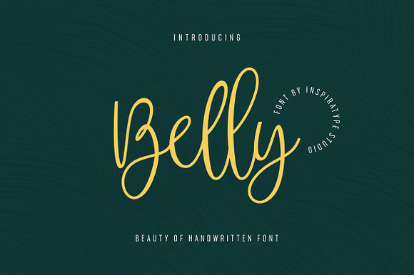Belly - Beauty Handwritten preview 7