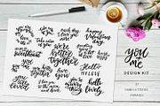 You + Me: hand drawn design kit, an Object Graphic by Gray Cat Graphics (Thumbnail 8 of 21)