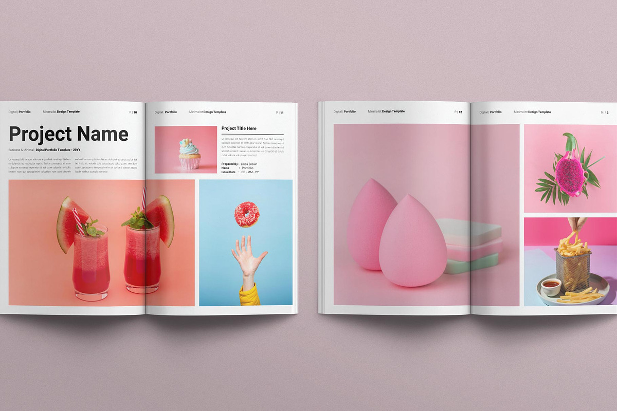 Digital Portfolio Template - 20 Page preview 5