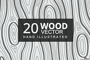Wood Texture Vector, a Texture Graphic by Pyopo (Thumbnail 1 of 5)