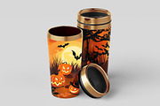 Halloween. Banners, a Background Graphic by Yulia Ogneva (Thumbnail 2 of 4)