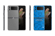 Galaxy Z Flip 4 (2022) PSD Skin PSD, a Product Mockup by VecRas (Thumbnail 2 of 2)